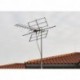 McDuory Digital Amplified Outdoor HDTV Antenna - 120 Miles Range - Built-in Amplifier - Performance in UHF/VHF - 40 feet RG6 Coax Cable - Tools Free Installation